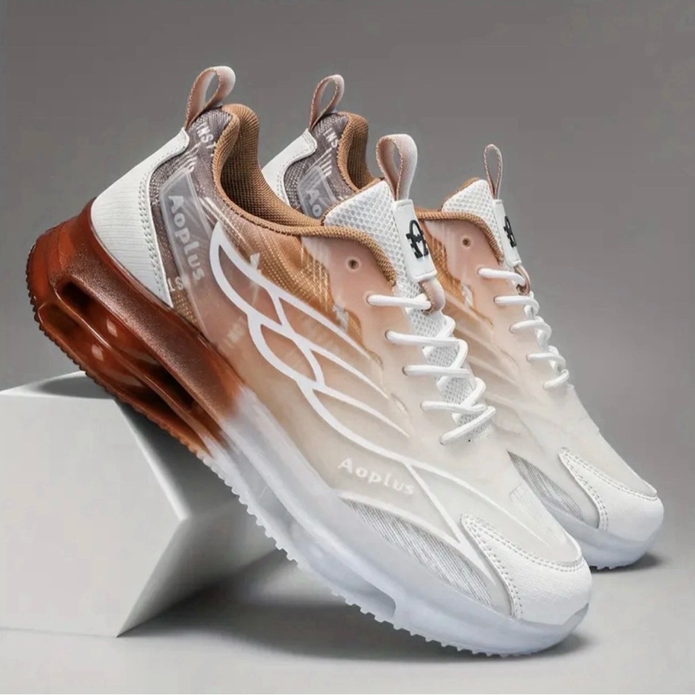 Stylish Gradient Sneakers - Picture 3 of 4